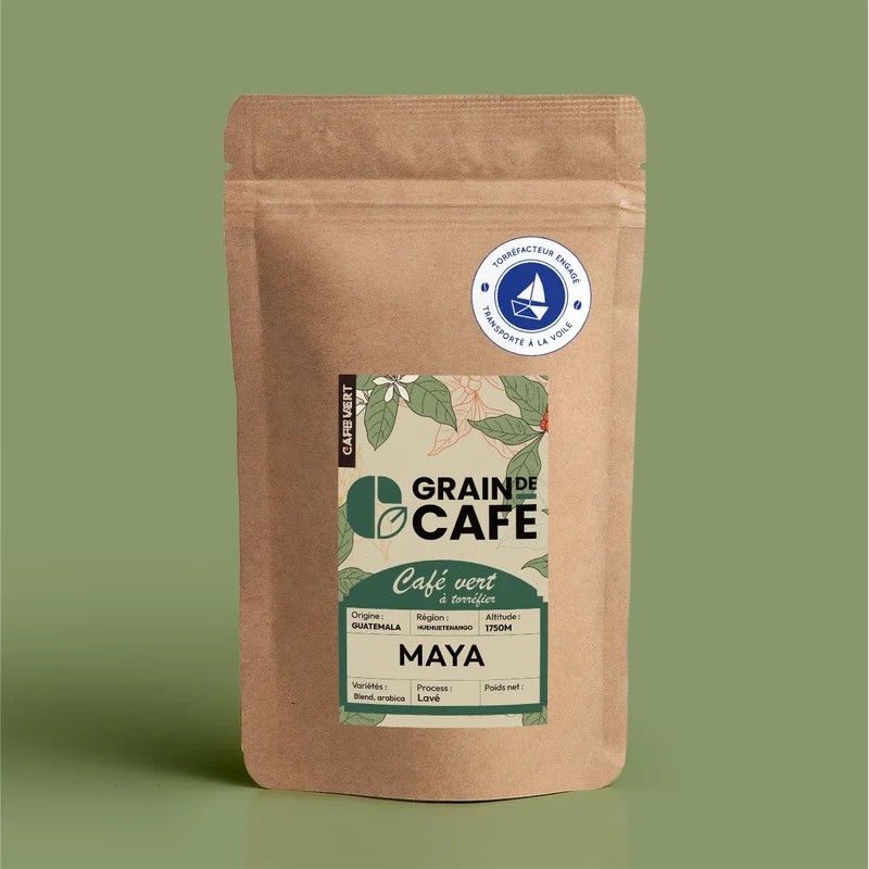 Café Vert Guatemala Maya by Sail - 1 Kg | 100% Arabica