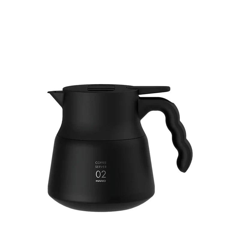 Carafe V60 Isotherme Acier Inoxydable - Noir - 800 ml | Hario