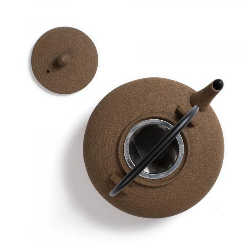Théière fonte du Japon - WAZUQU Itome - 0.7 L - Beige | Dammann Frères