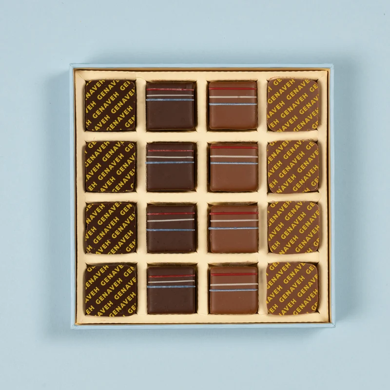 Coffret, Luxembourg Edition box x16 chocolates, Genaveh