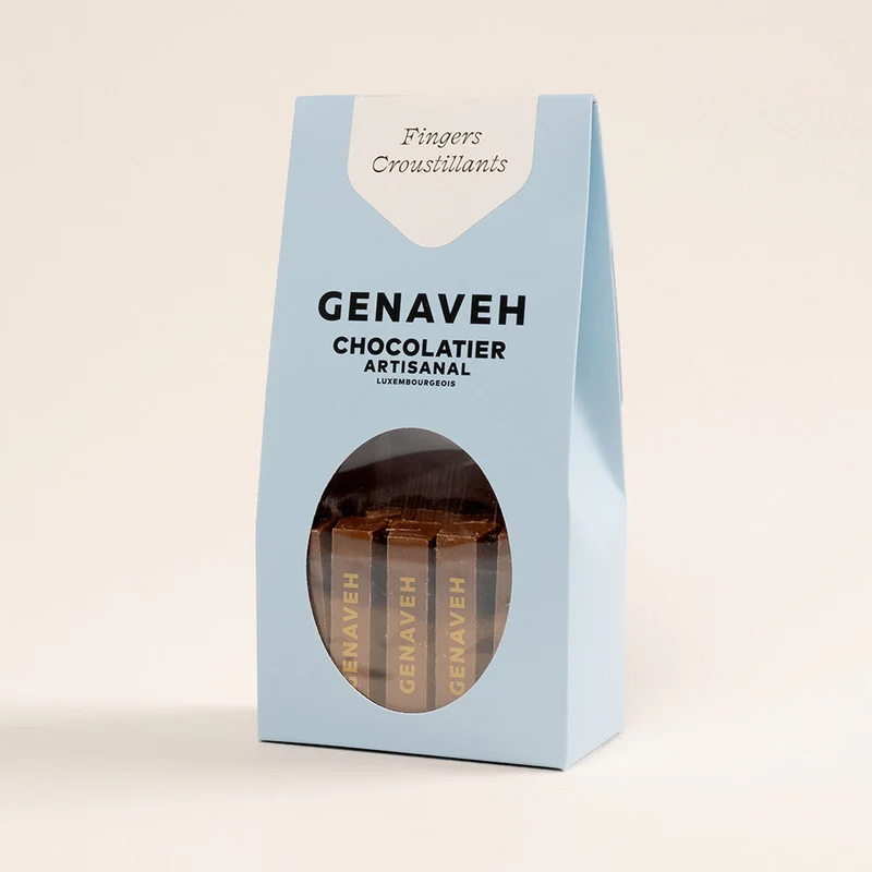 Crunchy Salty Praliné Fingers, Genaveh