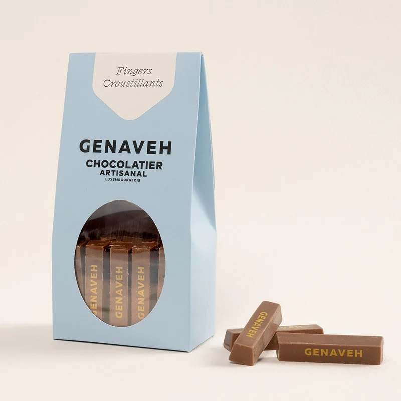 Crunchy Salty Praliné Fingers, Genaveh