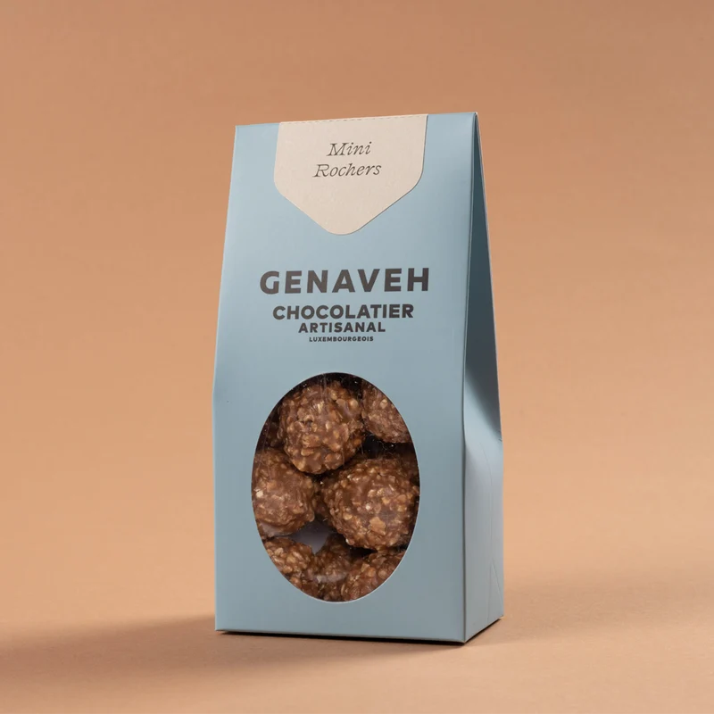 Minis rochers, milk chocolate, Genaveh