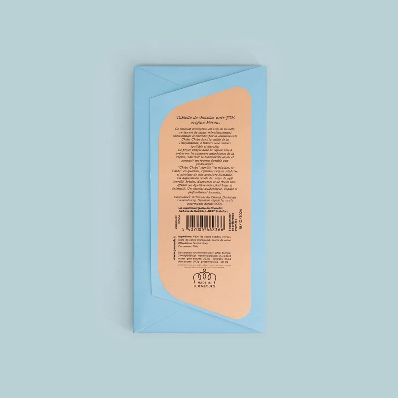 Tablet, Nativo 70% Dark Chocolate Tablet – Pure Peruvian Origin, Genaveh