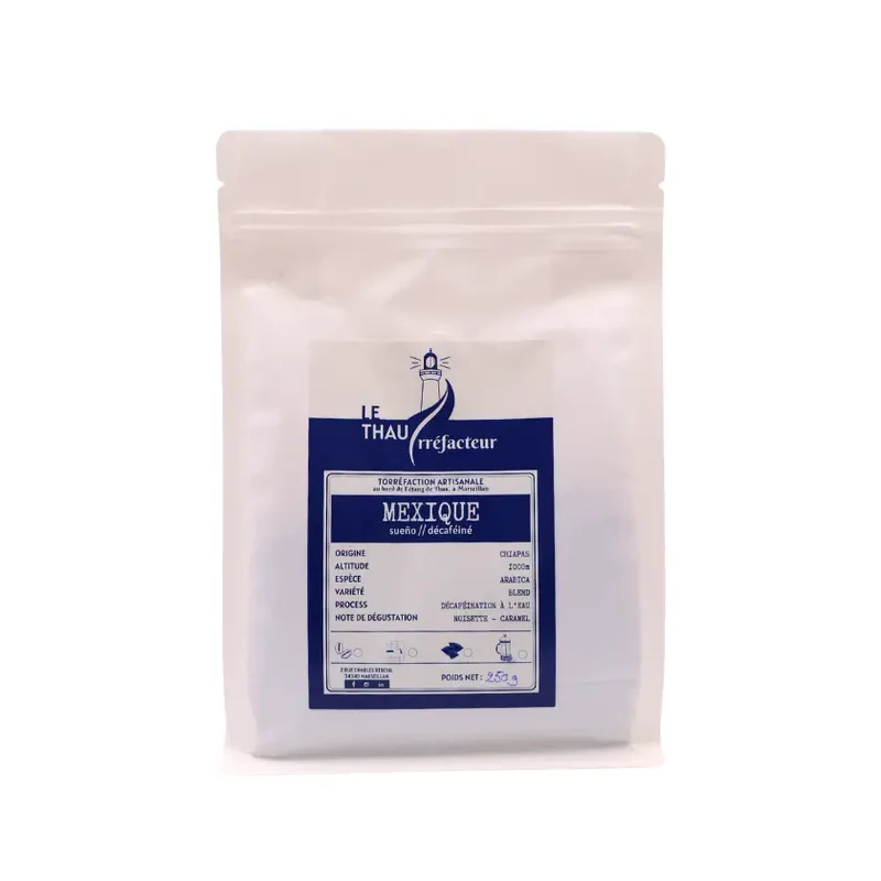 Ground coffee, sueno, Mexico, THAU/rréfacteur (decaf)