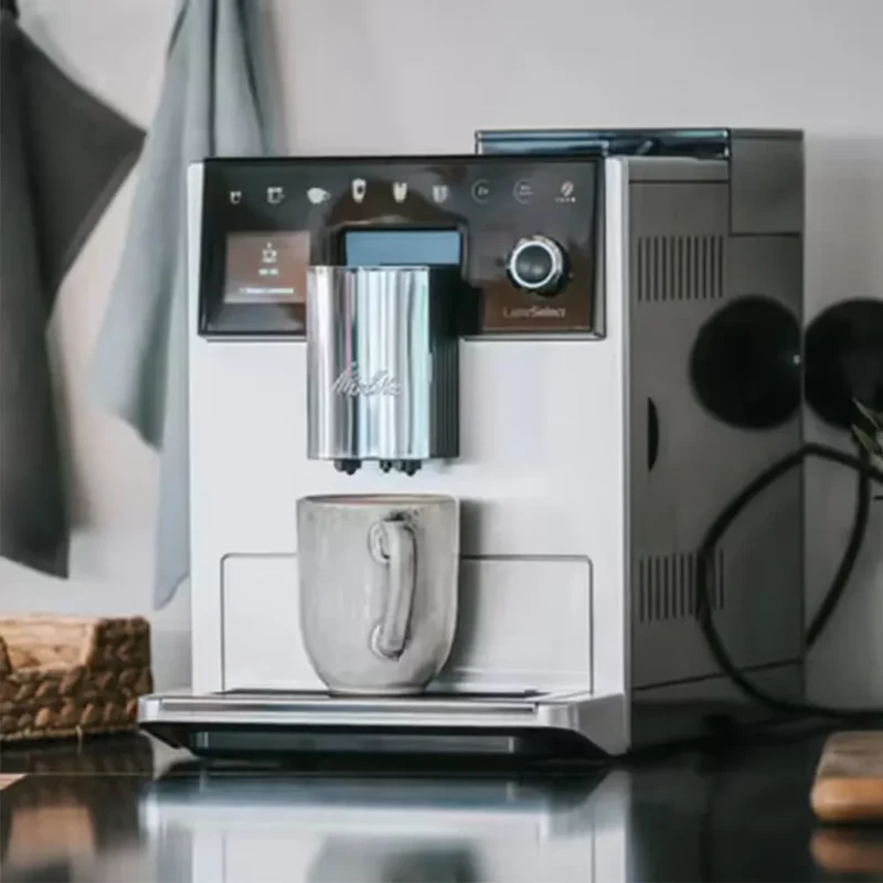 Machine à Café Grain LatteSelect 630-211 Argent | Melitta