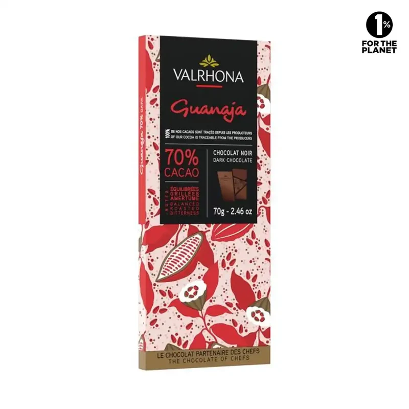 Chocolat Noir Guanaja - 70% - 70 g | Valrhona
