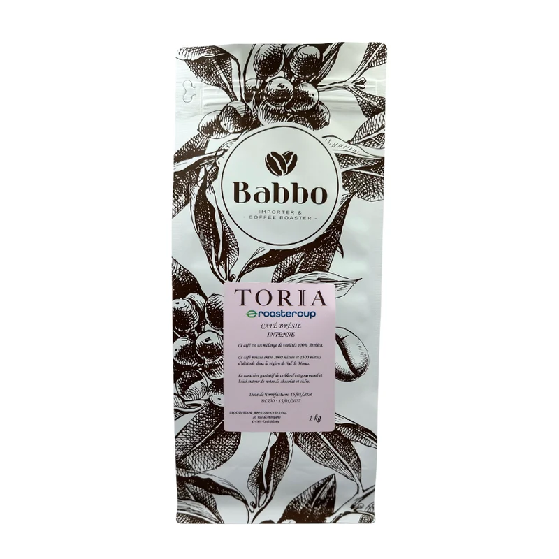 Whole bean, Toria, Brazil (Americano, 1Kg)