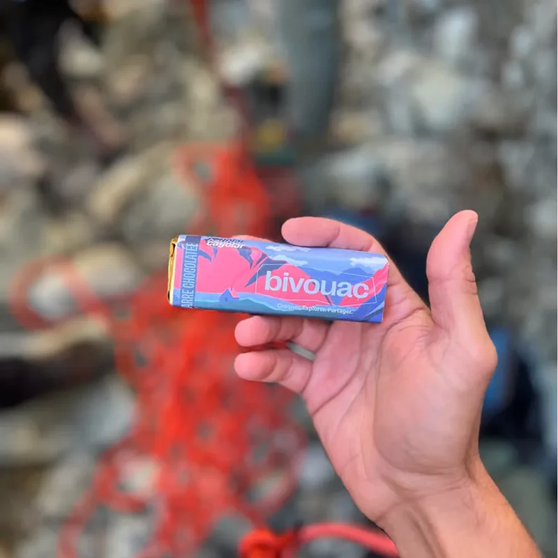 Barre Chocolat Noir 70% Cayolar - Datte / Amande | Bivouac