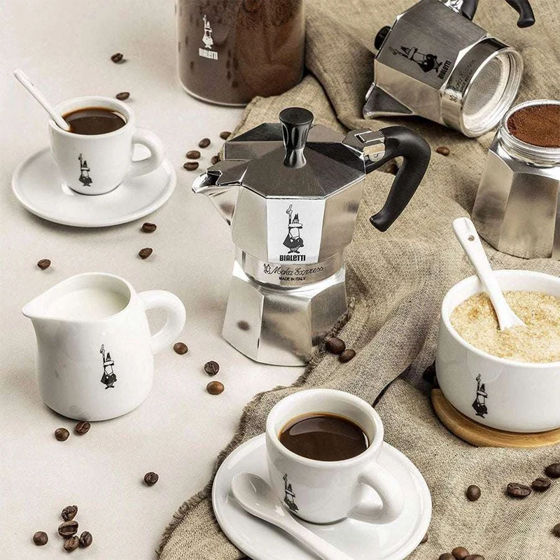 Entonnoir Aluminium pour Cafetière Italienne Moka Express - 1 à 12 Tasses | Bialetti