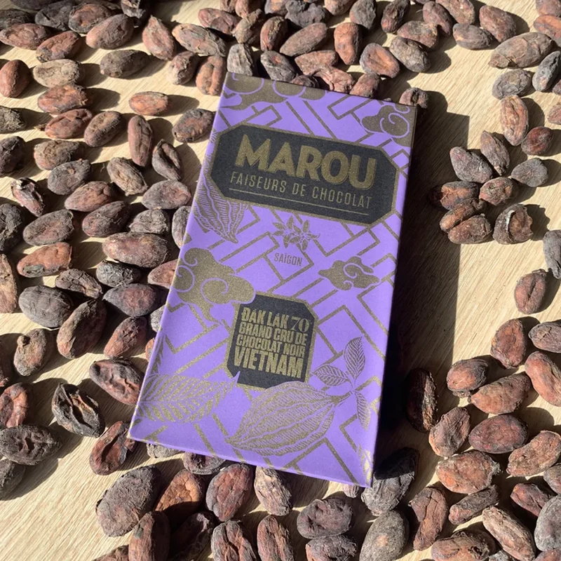Chocolat Noir Dak Lak 70% cacao - 80 g | Marou