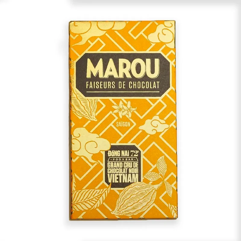 Chocolat Noir Dong Nai 72% cacao - 80 g | Marou
