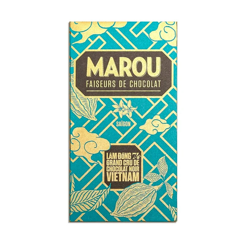 Chocolat Noir Lam Dong 74% cacao - 80 g | Marou