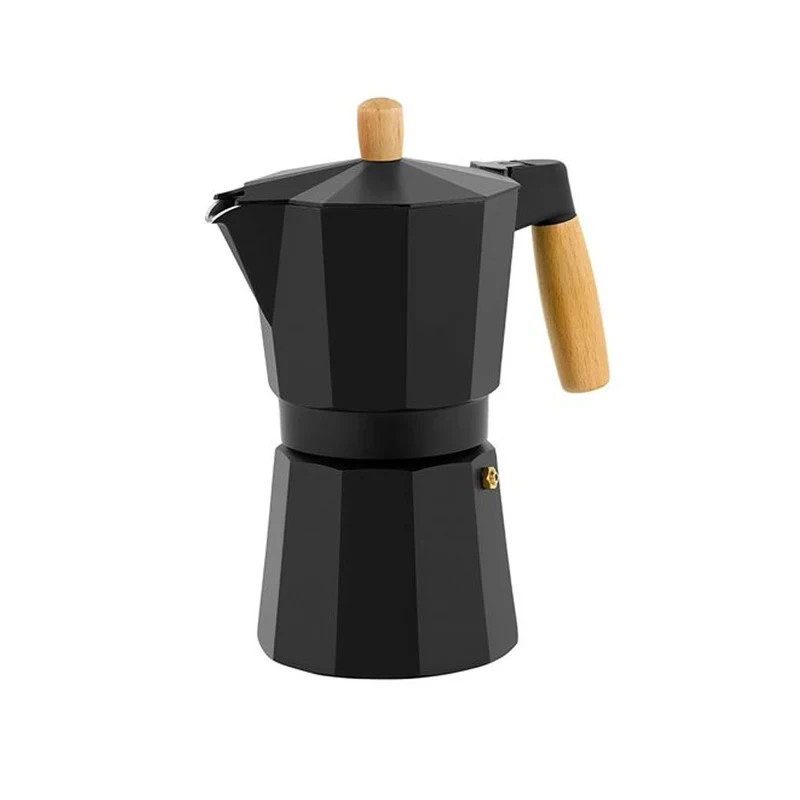 Cafetière Italienne Market Noir Mat - 12 Tasses | Bra