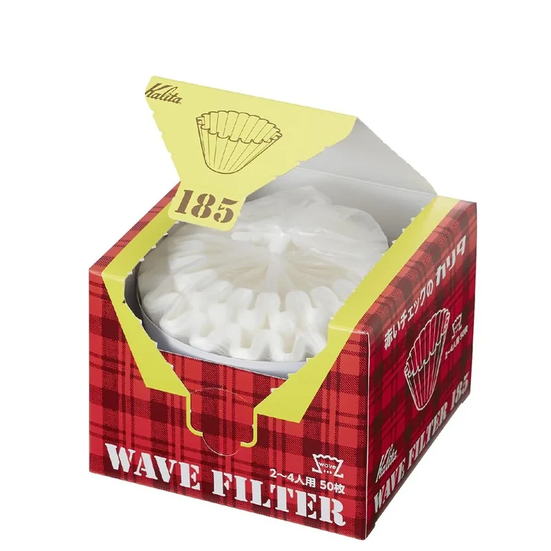 Boite 50 Filtres Papier Wave 185 - 4 Tasses | Kalita