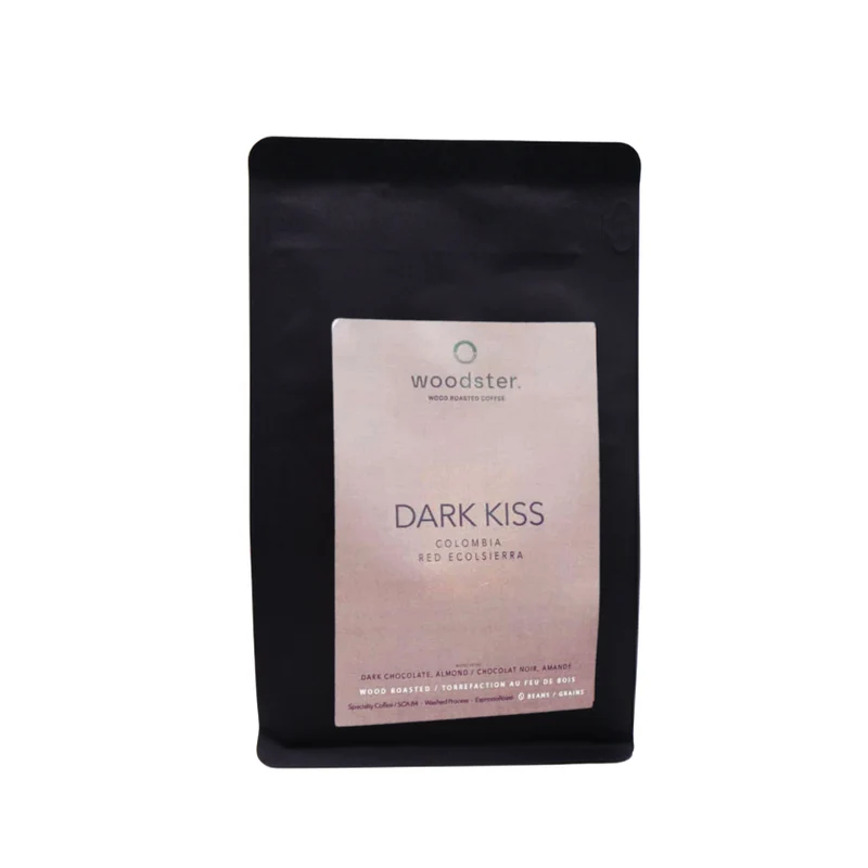 Whole bean, Dark Kiss, Colombia, Woodster