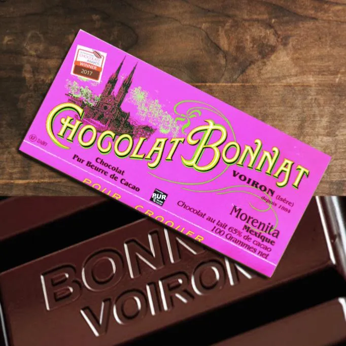 Chocolat au Lait Mexique Morenita - 65% cacao - 100 Gr | Bonnat