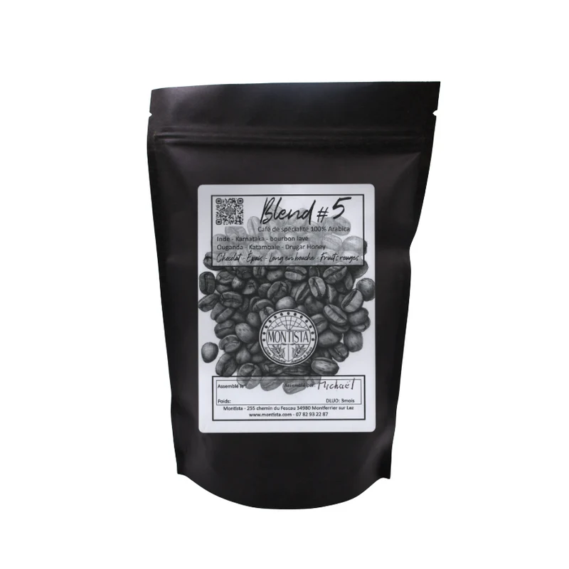 Whole bean, Blend #5, Montista