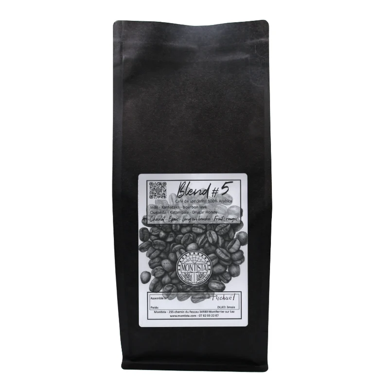 Whole bean, Blend #5, Montista