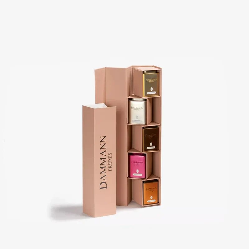 Coffret Iris - 5 Boites - 30gr | Dammann Frères