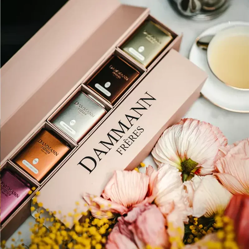 Coffret Iris - 5 Boites - 30gr | Dammann Frères