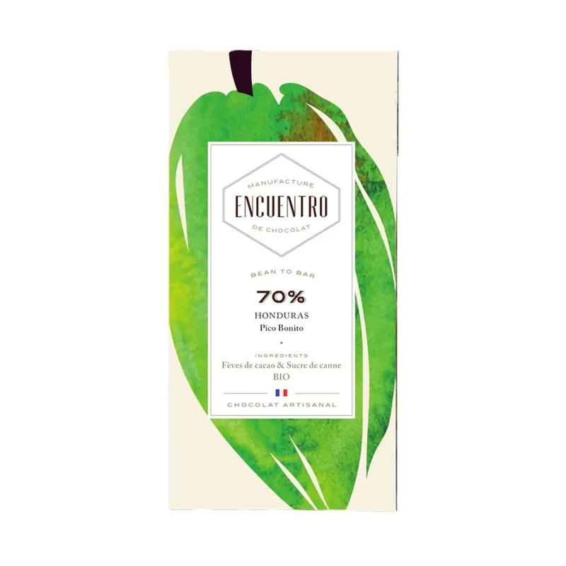 Chocolat Noir BIO Honduras - 70% cacao - 75 Gr | Encuentro