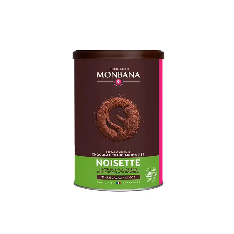 Chocolat en Poudre Arôme Noisette - 250 Gr | Monbana