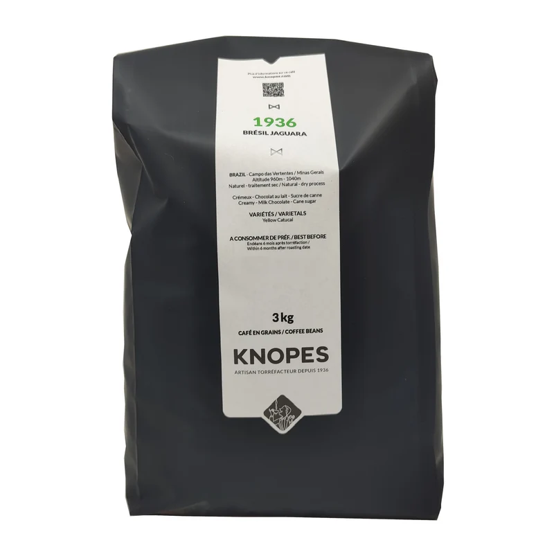 Whole bean, 1936, Brazil, Knopes