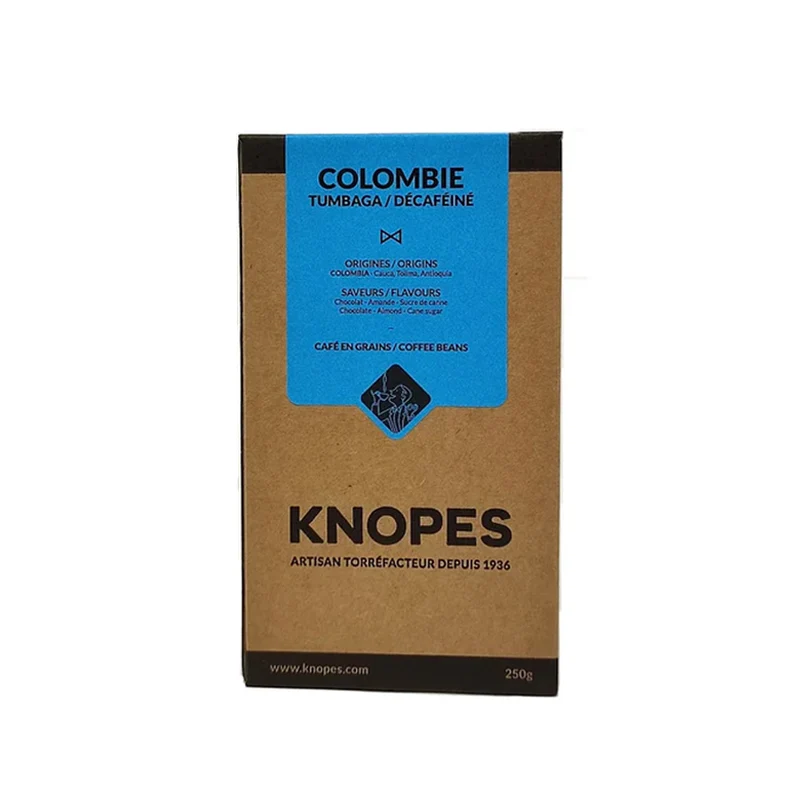 Whole bean, Colombia Tumbaga, decaf