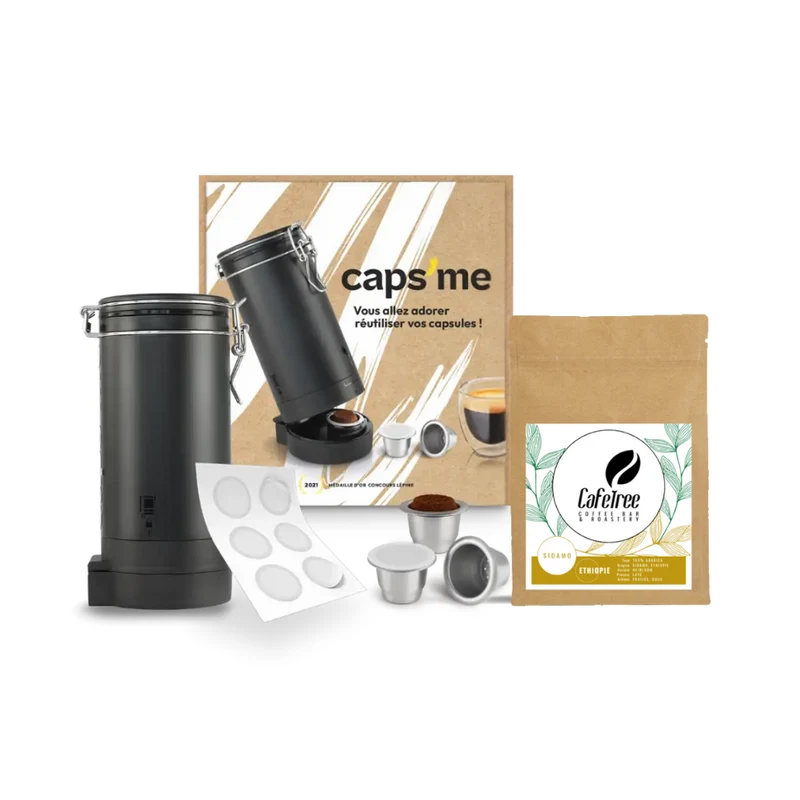 Caps'me box for Nespresso® with 250g freshly roasted specialty coffee