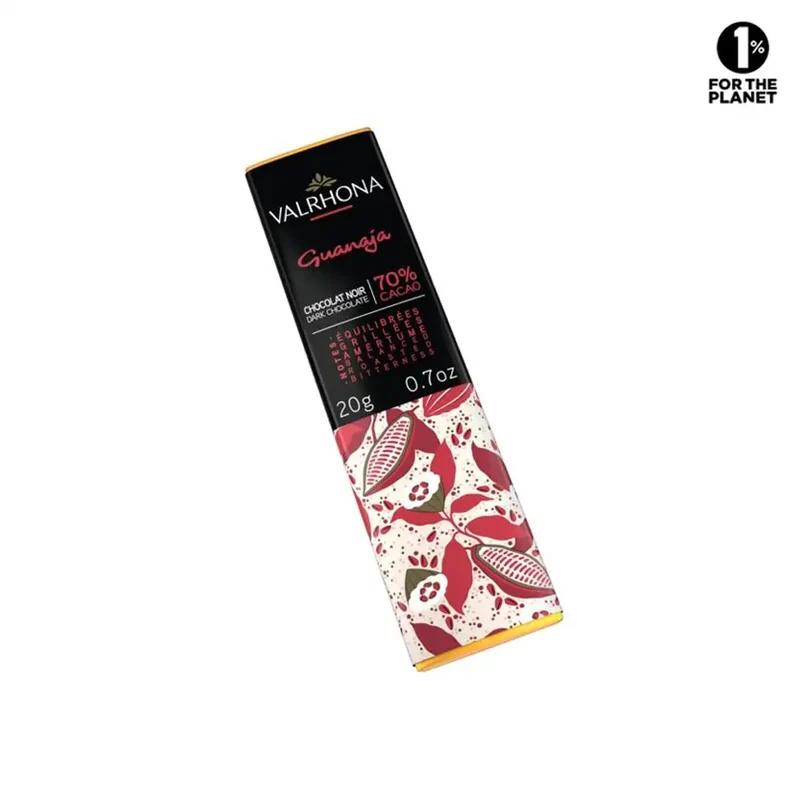 Mini Tablette Chocolat Noir Guanaja 70% - 20 g | Valrhona