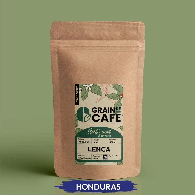 Café Vert Honduras - 1 Kg | Café Certifié Biologique - 100% Arabica