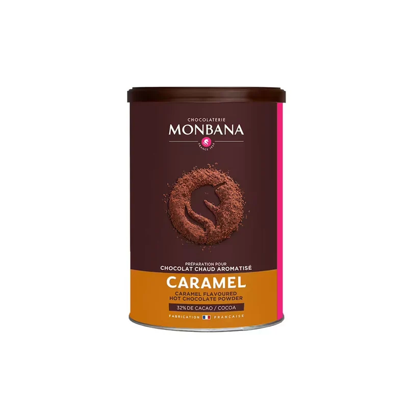 Chocolat en Poudre Arôme Caramel - 250 Gr | Monbana