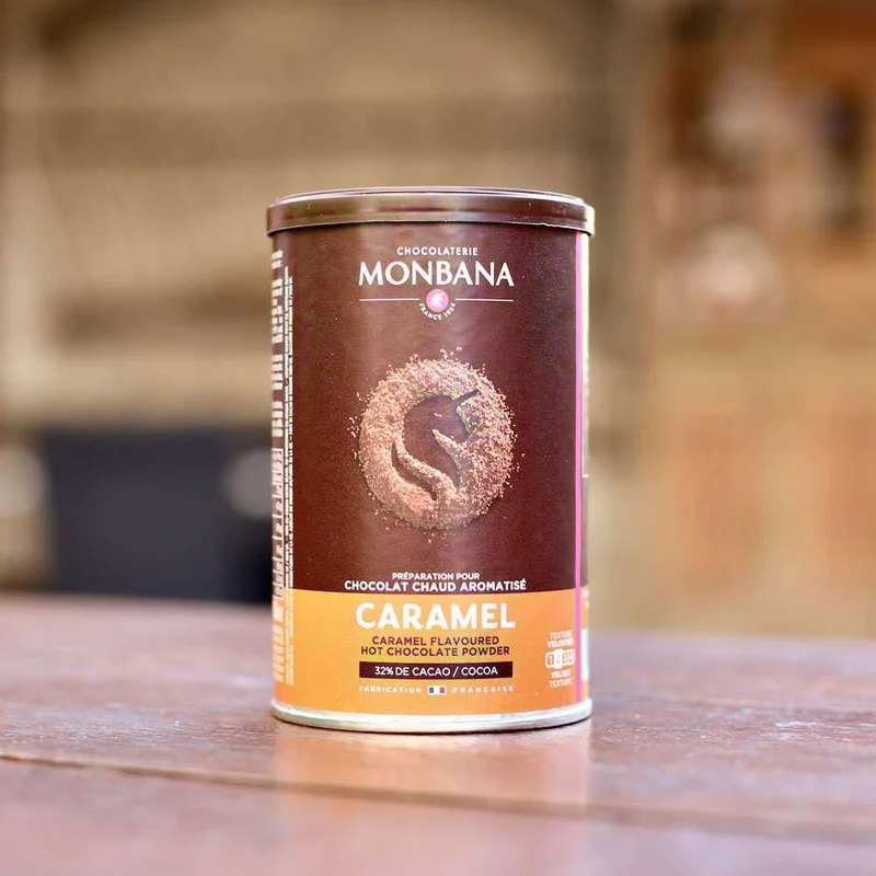 Chocolat en Poudre Arôme Caramel - 250 Gr | Monbana