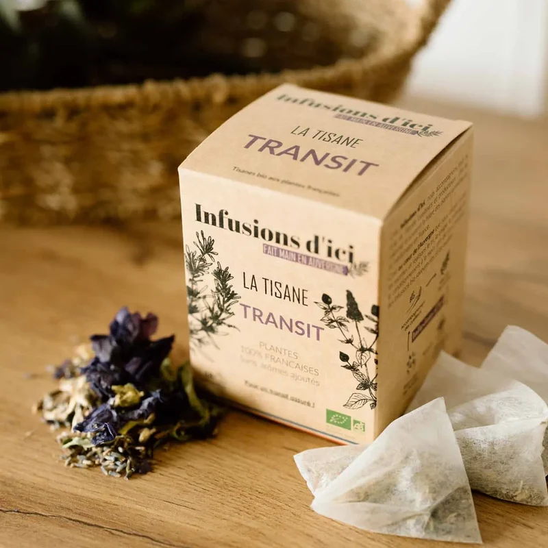 La Tisane BIO Transit - 18 sachets | Infusions d'IcI