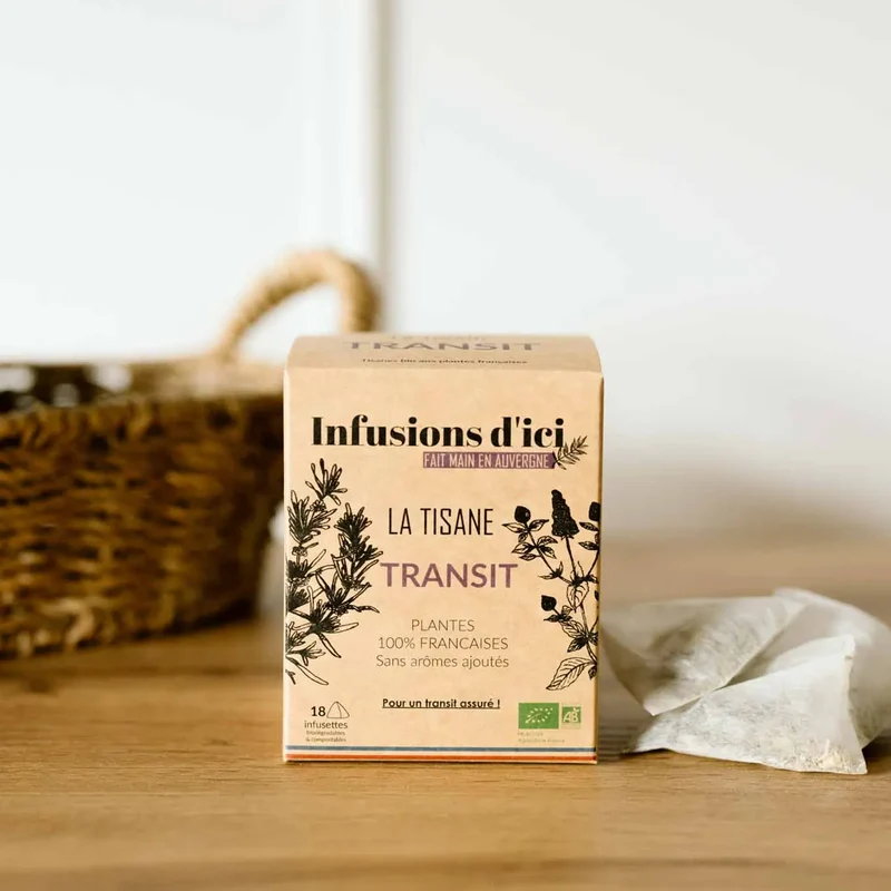 La Tisane BIO Transit - 18 sachets | Infusions d'IcI