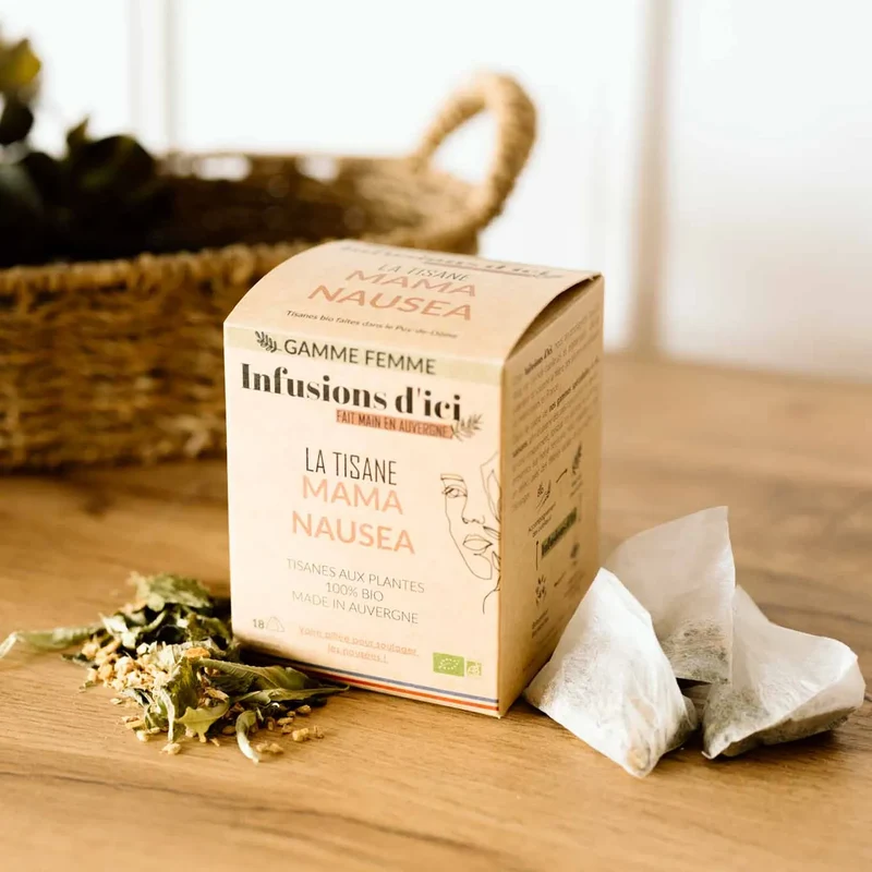 La Tisane BIO Nausées - 18 sachets | Infusions d'Ici