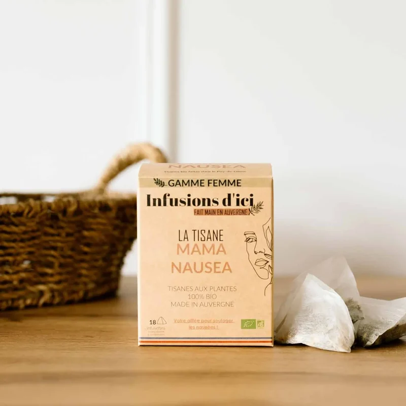 La Tisane BIO Nausées - 18 sachets | Infusions d'Ici