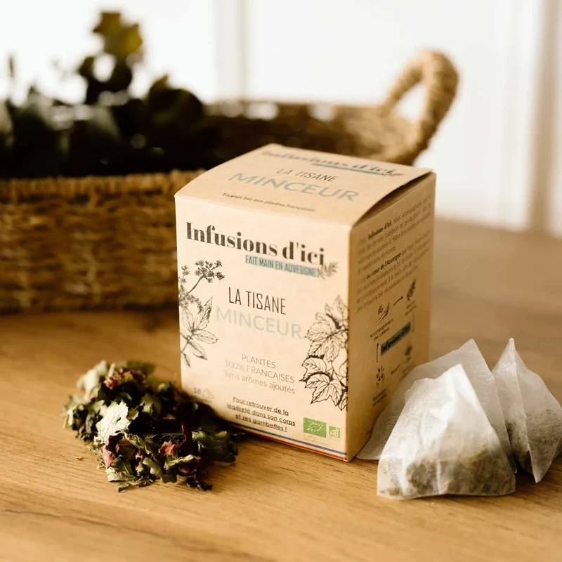 La Tisane BIO Minceur - 18 sachets | Infusions d'Ici