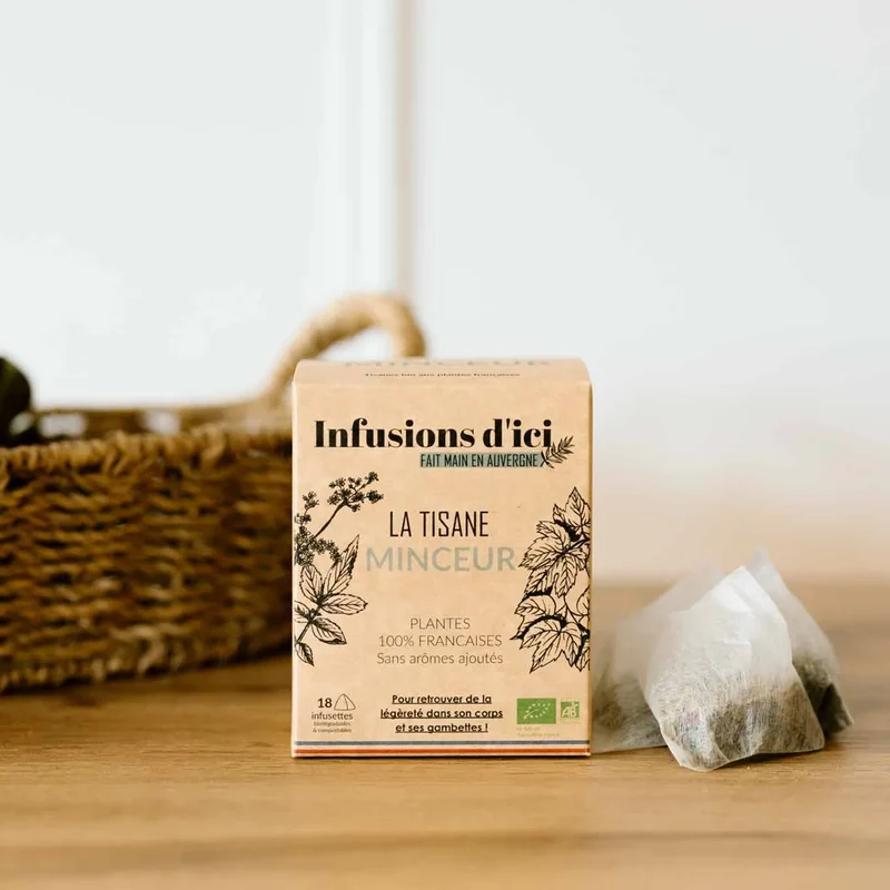 La Tisane BIO Minceur - 18 sachets | Infusions d'Ici