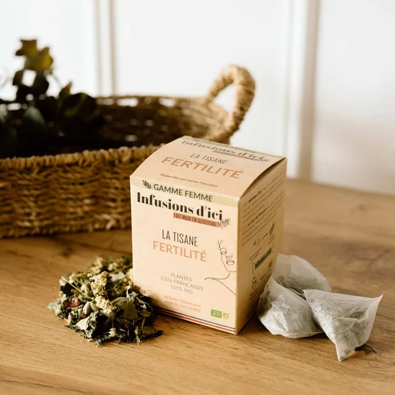 La Tisane BIO Fertilité - 18 sachets | Infusions d'Ici