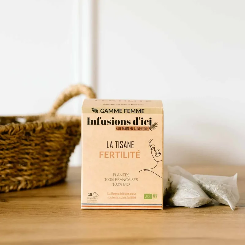 La Tisane BIO Fertilité - 18 sachets | Infusions d'Ici