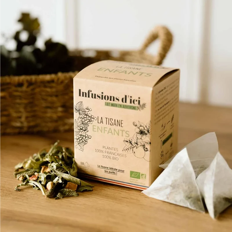 La Tisane BIO Enfants - 18 sachets | Infusions d'Ici