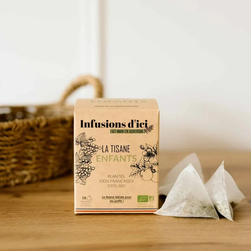 La Tisane BIO Enfants - 18 sachets | Infusions d'Ici