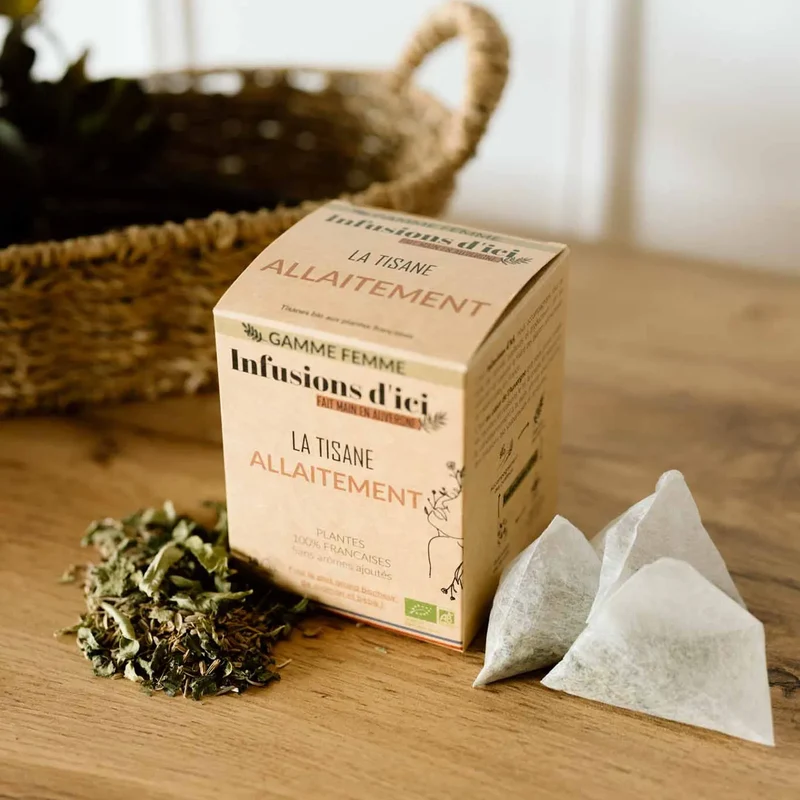 La Tisane BIO Allaitement - 18 sachets | Infusions d'Ici