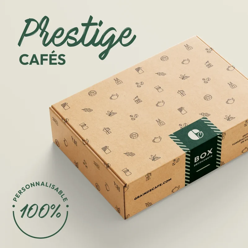 Coffret Personnalisable Café Prestige | Graindecafe