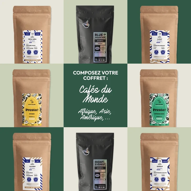 Coffret Personnalisable Café du Monde | Graindecafe