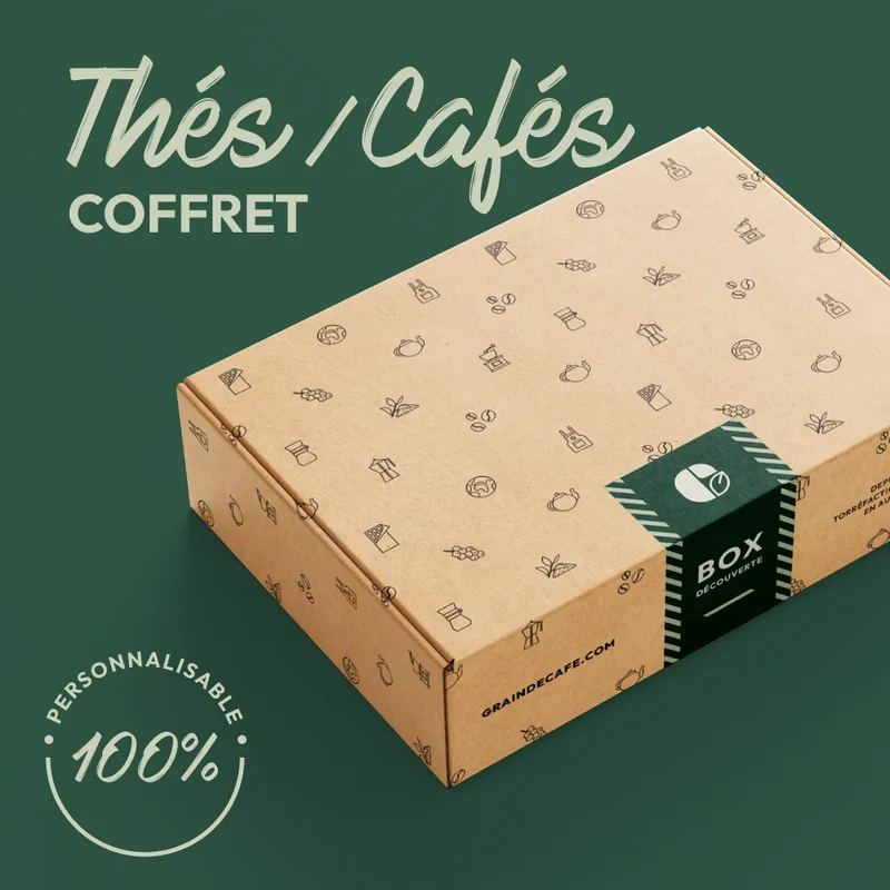 Coffret Personnalisable Café & Thé | Graindecafe