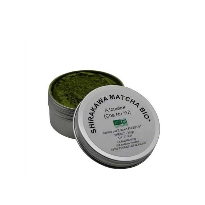 Thé Vert Japon Matcha BIO Shirakawa - 30 Gr | FBKT