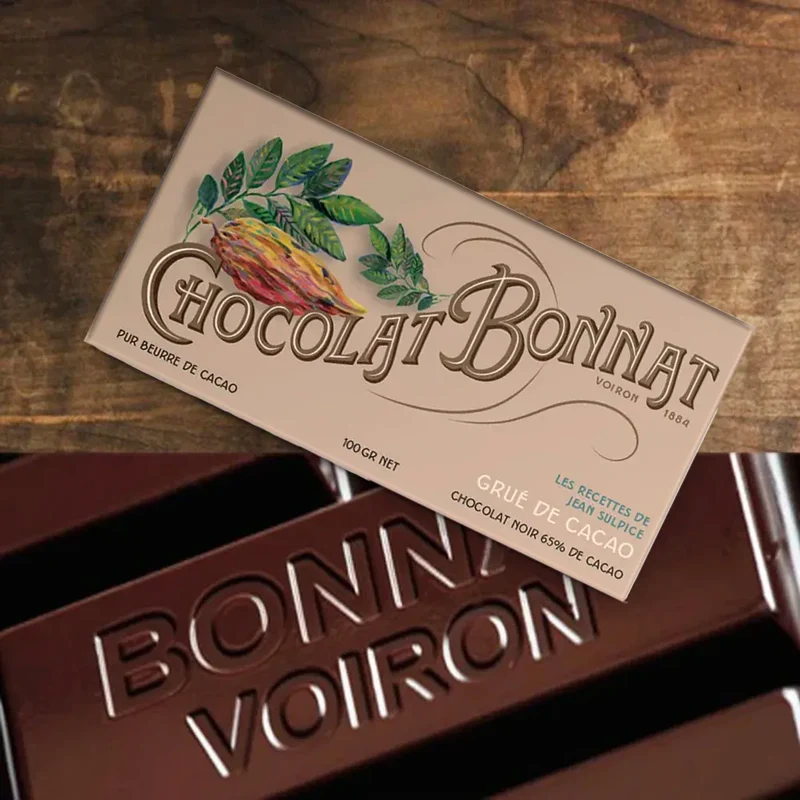 Chocolat Noir Gruè de Cacao - 100 Gr | Bonnat